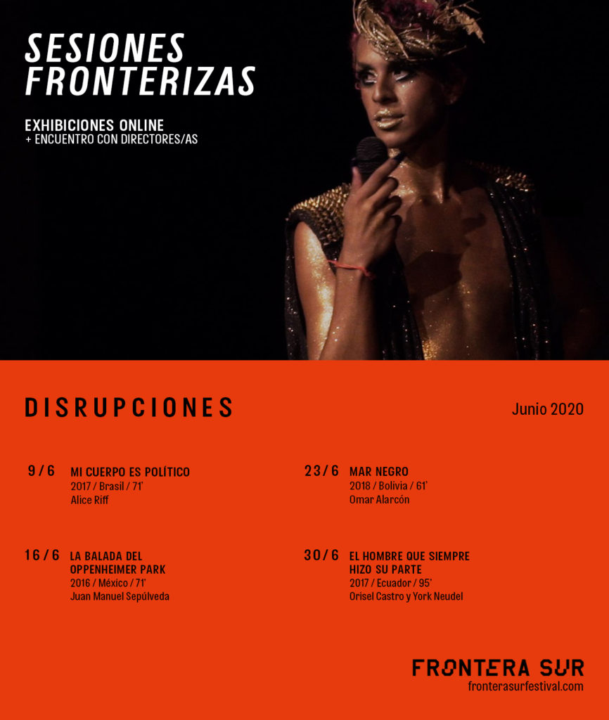 Durante junio Sesiones Fronterizas de Frontera Sur realizará ciclo de cine online